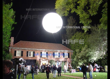 Giant LED Moon Helium Balloon Lights Trắng / RGB Điều khiển từ xa In lụa kỹ thuật số