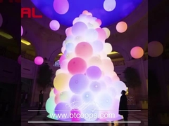 Phim hoạt hình chiếu sáng Vinyl bơm hơi với nguồn điện áp DC / AC DMX512