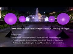 800W RGBW Events Balloon Light with advanced DMX control