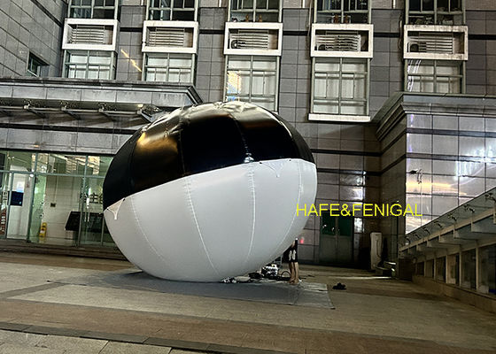 3.6kW Elliptical LED Film Balloon Light For Street Night Scenes And Large-Scale Set Illumination
