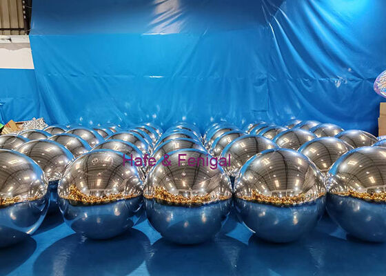Creative custom inflatable mirror balloons, available in gold, silver, and other colors – a must-have for themed parties