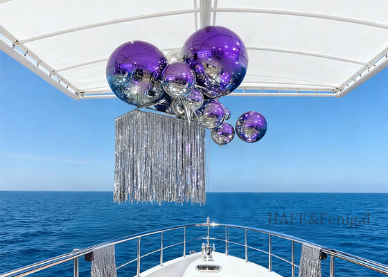 Event Party Stage Decoration Advertising PVC Inflatable Mirror Ball