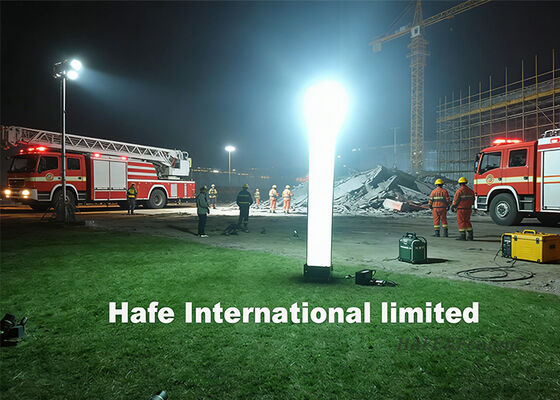 Portable 575W Inflatable Lighthouse Suitable For Outdoor Construction And Rescue