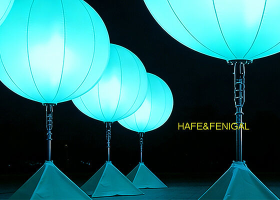 Portable 400W LED Lighting Balloon with DMX Control and Custom Logo for Outdoor Events