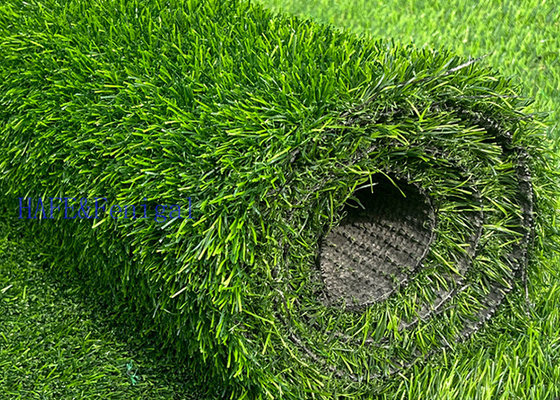 Custom Artificial Landscaping Synthetic Grass PP Woven Outdoor