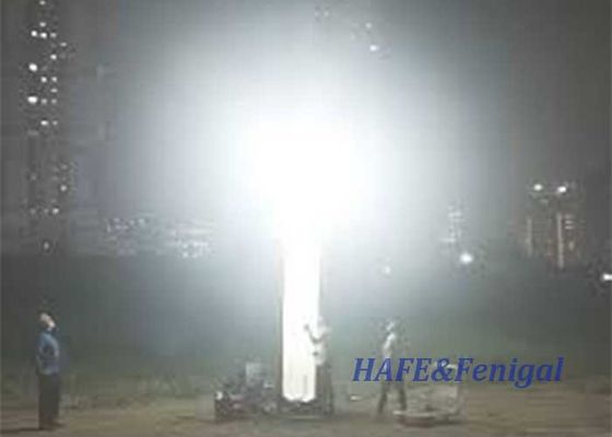 Tháp đèn bơm hơi chống gió công suất cao, lắp đặt nhanh dưới 5 phút cho công trình xây dựng và sự kiện