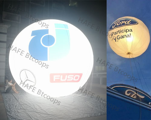 200-960W LED Moon / Pearl Series Event Lighting Balloon 200W Inflatable Led Lamp 960W  Inflatable Led Lantern