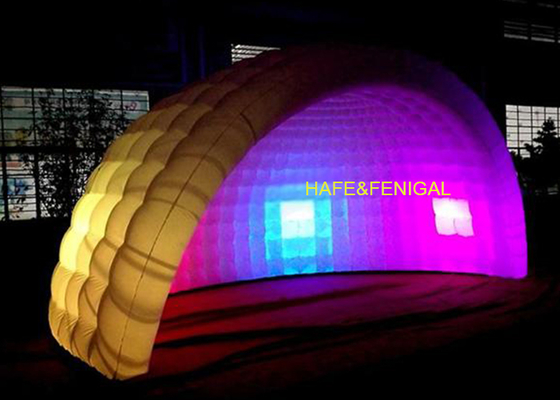 5m Long × 4.2m Wide × 2.5m High Inflatable Lighting Dome Tent Cho khu vực tiếp khách