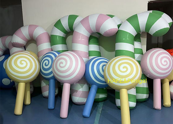 Customized Decor PVC Colorful Candy Balloons For Christmas, Parties