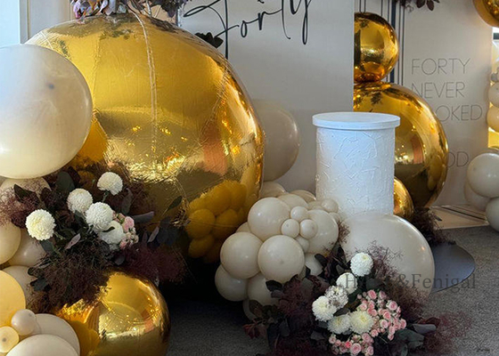 Tiệc Giáng sinh Lễ hội Đám cưới Thiết kế sự kiện Quả bóng phản chiếu khổng lồ có thể thổi