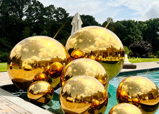 Inflatable PVC Big Shiny Mirror Balloons Perfect As A Luxury Pool Party Decoration