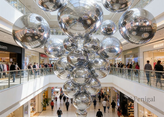 Giant Inflatable Mirror Ball For Christmas Parties Holidays And Wedding Decorations