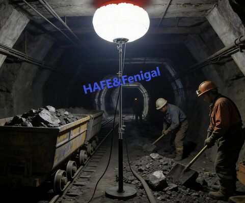 Đèn khinh khí cầu an toàn và cứu hộ 400W – Đèn chiếu sáng khẩn cấp di động 70x40cm để triển khai nhanh chóng