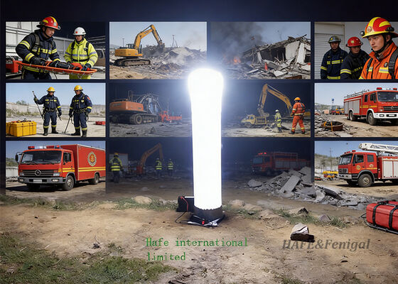 1000W Portable Inflatable Light Tower for Emergency Lighting and Outdoor Applications