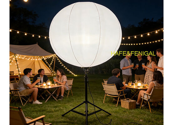 200W Event Balloon Light With Tripod For Wedding & Party Ambient Lighting