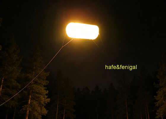 20kW Tube Tungsten Film Lighting Balloon Large Helium Soft Light for Night Film Shooting