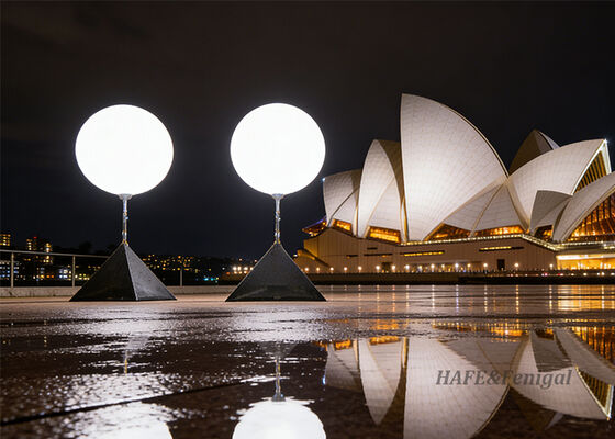 Đèn LED hình bóng bay Pearl 200W, Chiều cao 0.9m đến 1.6m Thích hợp cho chiếu sáng sự kiện và trang trí