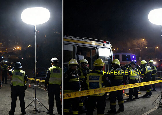 Đèn khí cầu an toàn 400w đạt chứng nhận CE có chân đế cho hoạt động an toàn công nghiệp