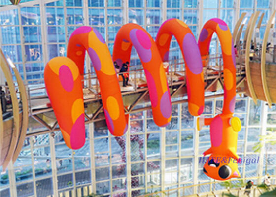 6m Custom TPU Inflatable Squirrel cho các trung tâm mua sắm và sự kiện với cài đặt nhanh 15 phút