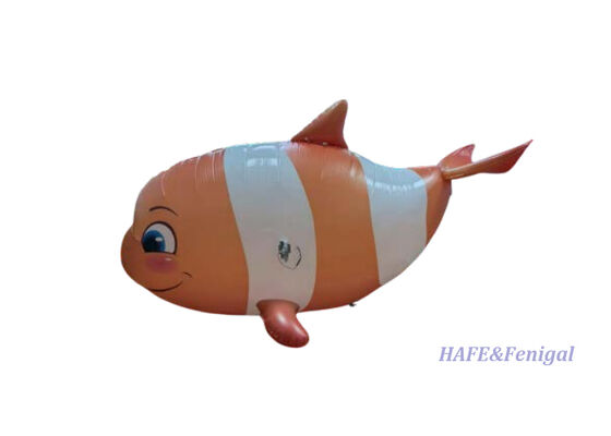 Máy bay Helium được điều khiển từ xa của cá hề với điều khiển chuyến bay ổn định và phim nhôm PP + PA nhẹ