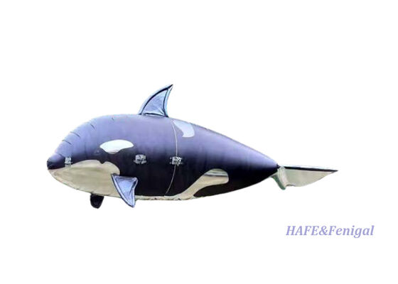 Máy bay Helium Orca bay từ xa với điều khiển bay Gyro-stabilized và phim nhôm PP + PA nhẹ
