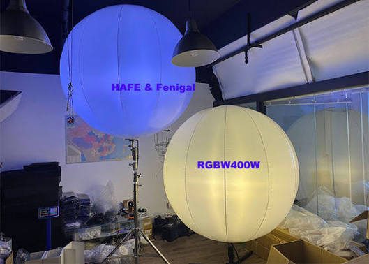 Đèn LED bơm hơi điều khiển DMX 400W Đèn bóng bay LED Logo tùy chỉnh cho sự kiện thương hiệu